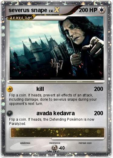 Pokemon severus snape