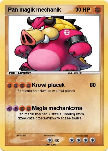 Pokemon Pan magik mechanik