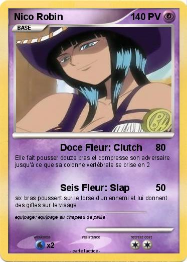 Pokemon Nico Robin