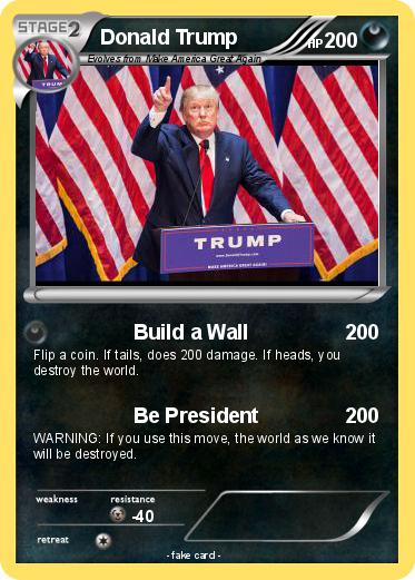 Pokemon Donald Trump