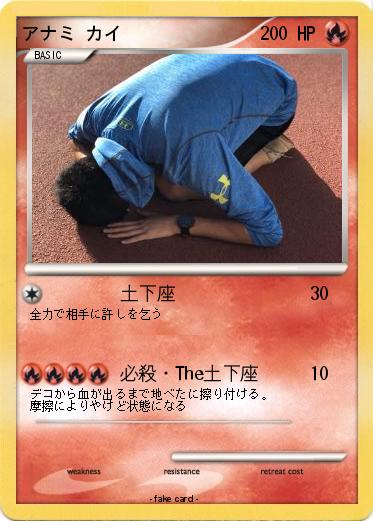 Pokemon アナミ カイ