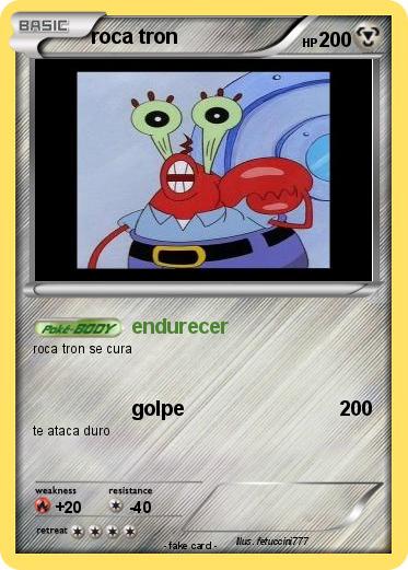 Pokemon roca tron