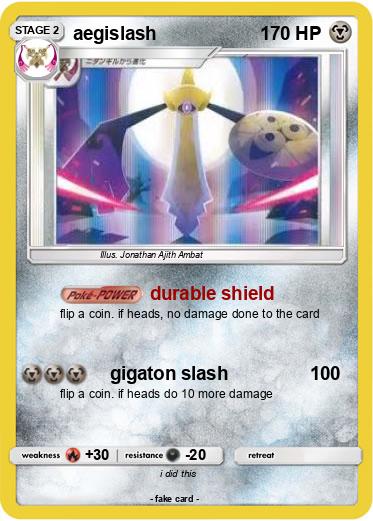 Pokemon aegislash
