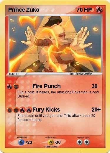 Pokemon Prince Zuko