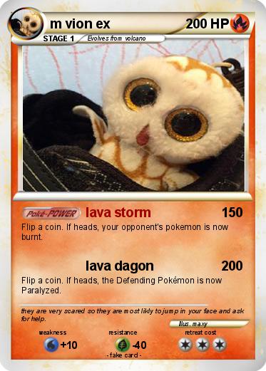 Pokemon m vion ex