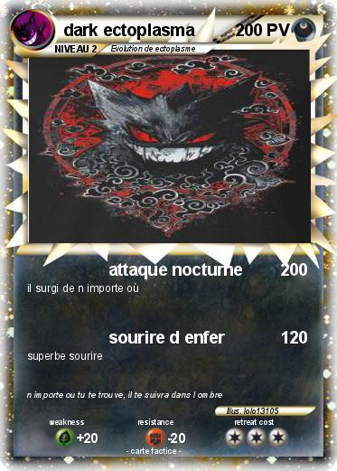 Pokemon dark ectoplasma