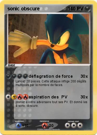 Pokemon sonic obscure