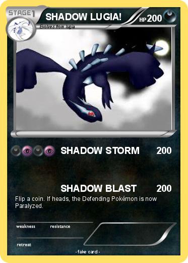 Pokemon SHADOW LUGIA!