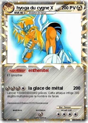 Pokemon hyoga du cygne X
