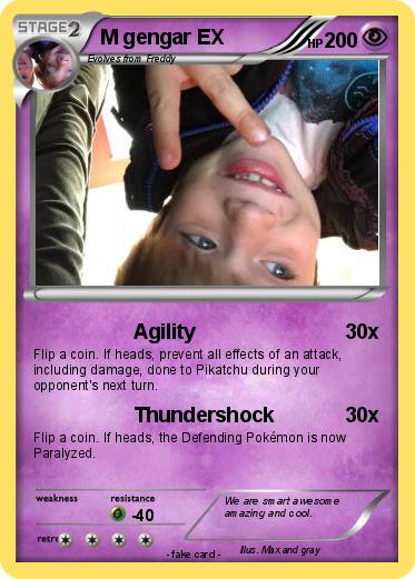 Pokemon M gengar EX