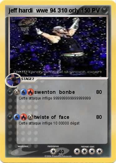 Pokemon jeff hardi  wwe 94 310 orly