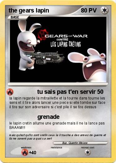 Pokemon the gears lapin