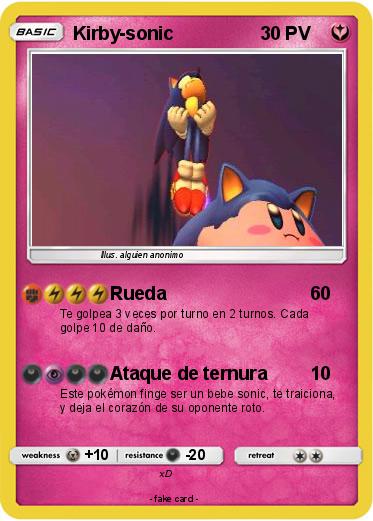 Pokemon Kirby-sonic