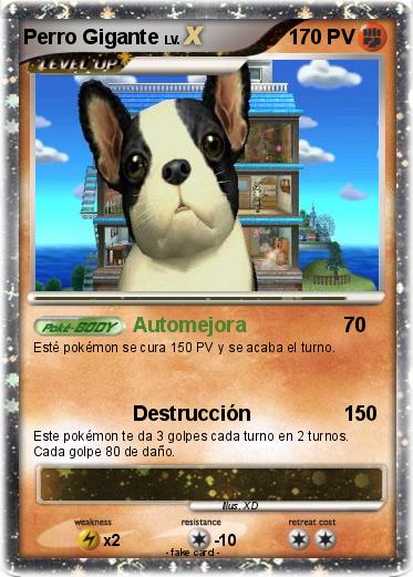 Pokemon Perro Gigante