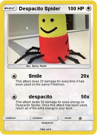 Pokemon Despacito Spider