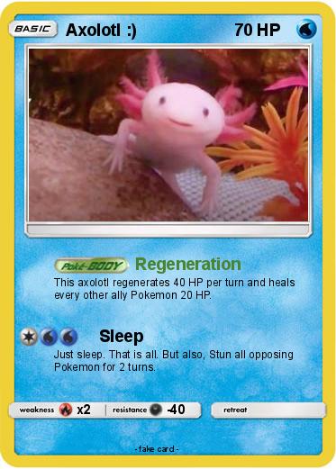 Pokemon Axolotl :)