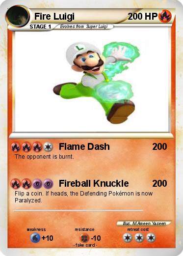 Pokemon Fire Luigi