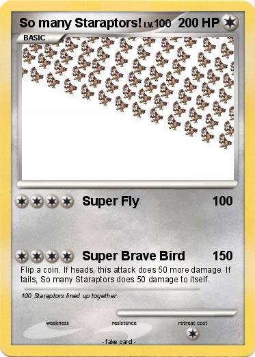 Pokemon So many Staraptors!