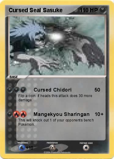 Pokemon Cursed Seal Sasuke