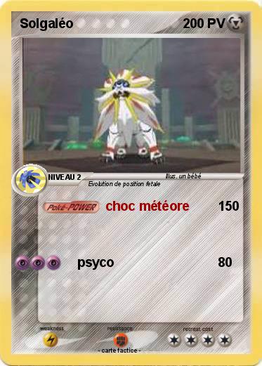 Pokemon Solgaléo