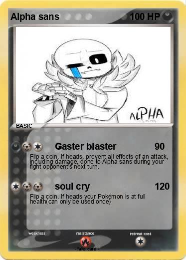 Pokemon Alpha sans