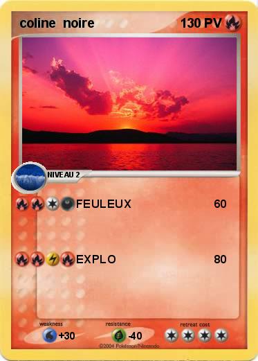 Pokemon coline  noire
