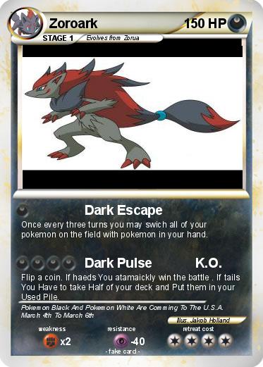 Pokemon Zoroark