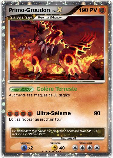 Pokemon Primo-Groudon