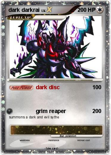 Pokemon dark darkrai