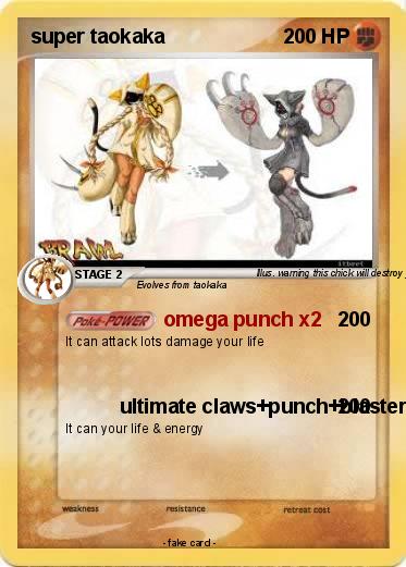 Pokemon super taokaka