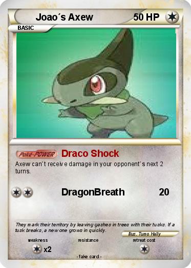 Pokemon Joao´s Axew