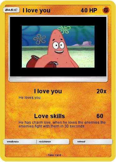 Pokemon I love you