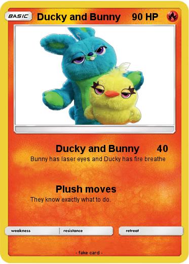 Pokemon Ducky and Bunny