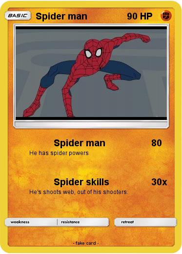 Pokemon Spider man