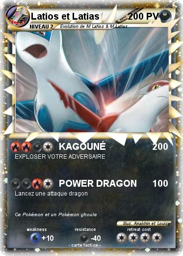 Pokemon Latios et Latias