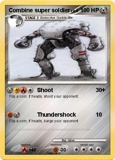 Pokemon Combine super soldier