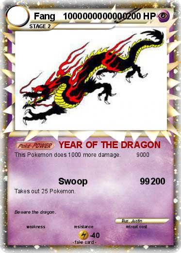 Pokemon Fang   1000000000000