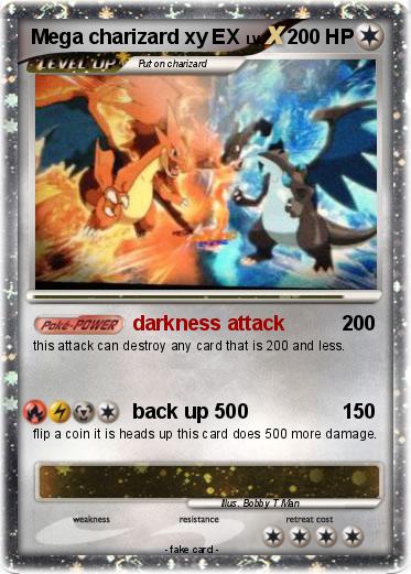 Pokemon Mega charizard xy EX