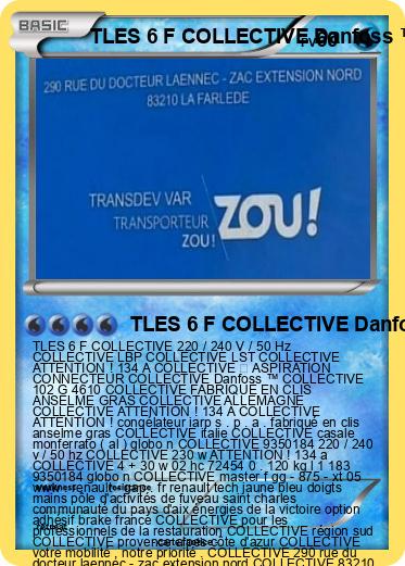Pokemon TLES 6 F COLLECTIVE Danfoss ™