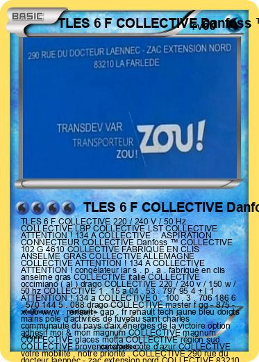 Pokemon TLES 6 F COLLECTIVE Danfoss ™