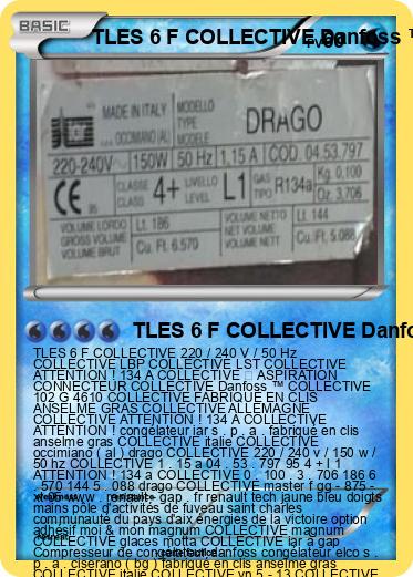 Pokemon TLES 6 F COLLECTIVE Danfoss ™