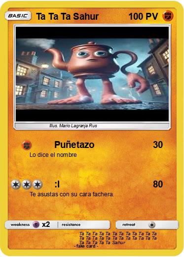 Pokemon Ta Ta Ta Sahur
