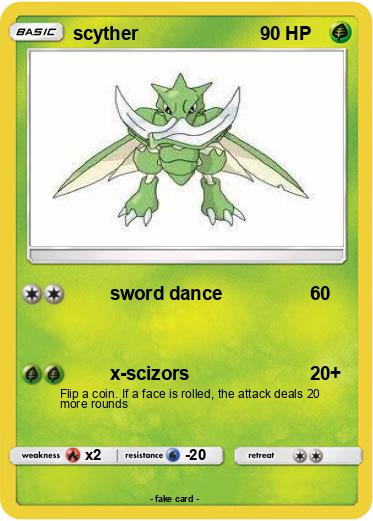 Pokemon scyther
