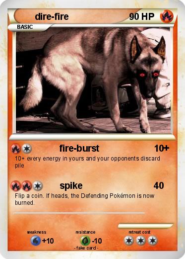 Pokemon dire-fire