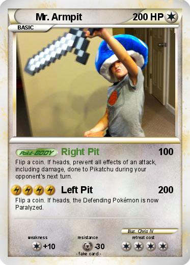 Pokemon Mr. Armpit