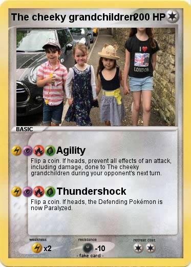 Pokemon The cheeky grandchildren
