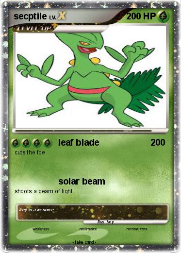 Pokemon secptile