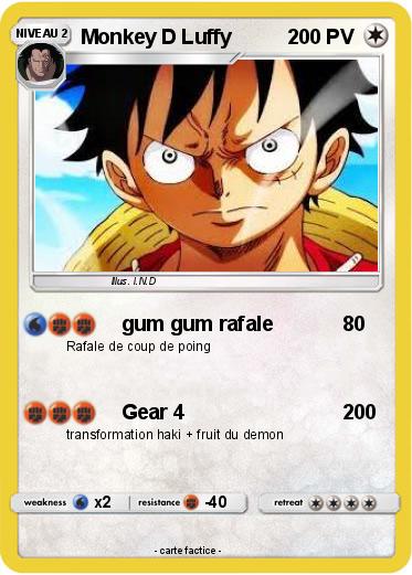 Pokemon Monkey D Luffy