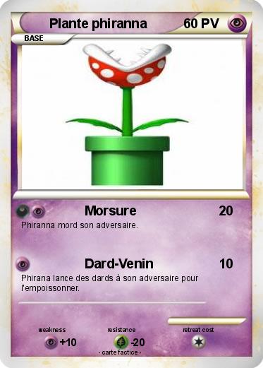 Pokemon Plante phiranna