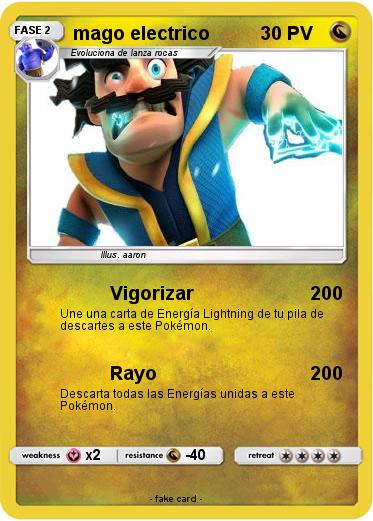 Pokemon mago electrico